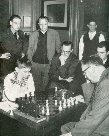 Max Euwe vs Robert James Fischer (1957) hors d'Euwe