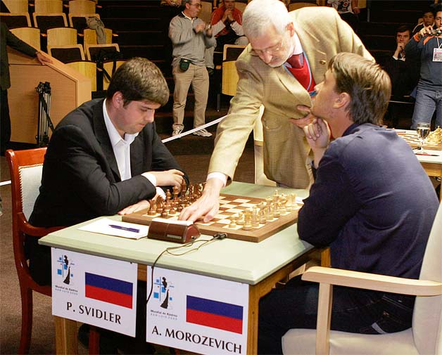 Alexander Morozevich vs Peter Svidler (2005) They that Dance Must Pay the Svidler