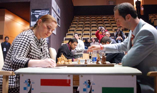 Judit Polgar vs Veselin Topalov (2005) Topa the World, Ma!