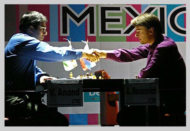 Viswanathan Anand vs Alexander Morozevich (2007) Vishy Pawn a Star